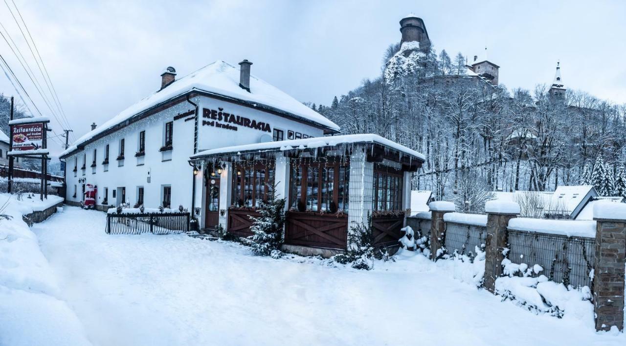 Apartmany Pod Oravskym Hradom Oravsky Podzamok Bagian luar foto
